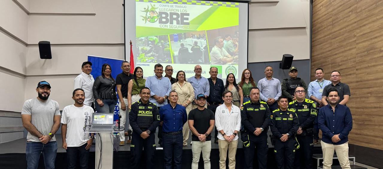 Autoridades y gremios coordinan seguridad para temporada de fin de año en Atlántico