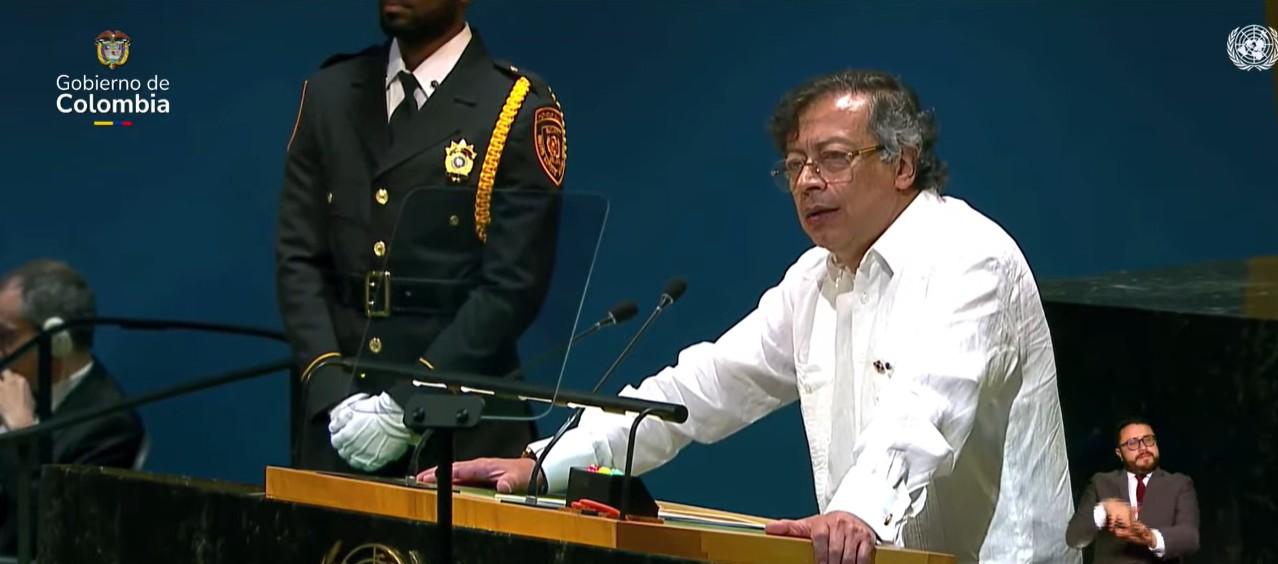 “Hemos incautado la más grande cantidad de droga y nos han descertificado”: Petro ante la ONU