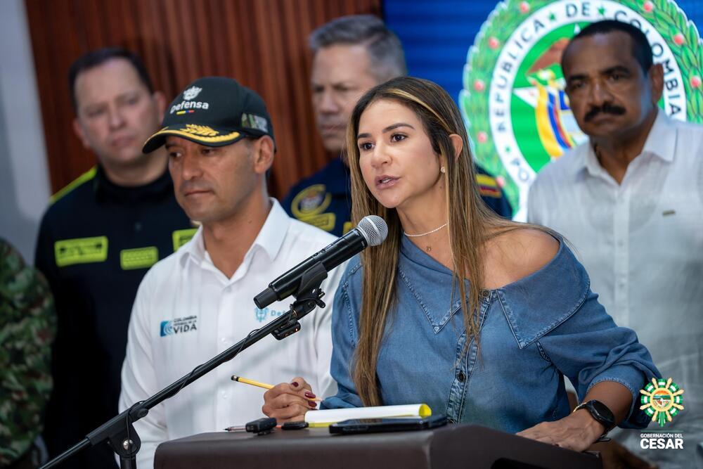 Elvia Milena San Juan gobernadora del Cesar