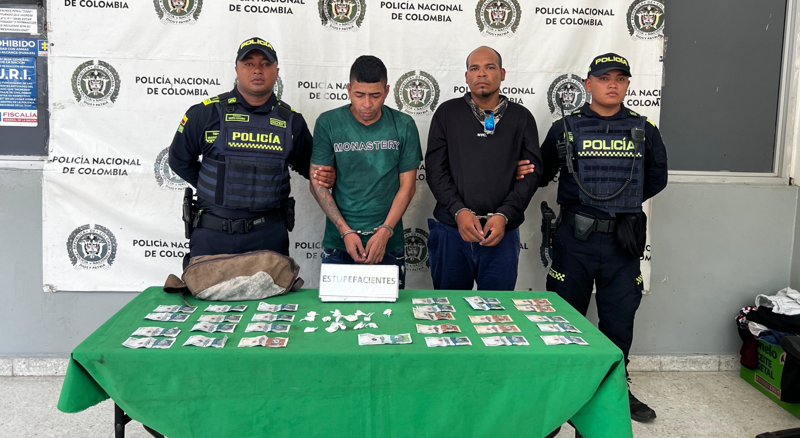 Capturan en El Bosque a dos presuntos integrantes del grupo delincuencial ‘Los Costeños’
