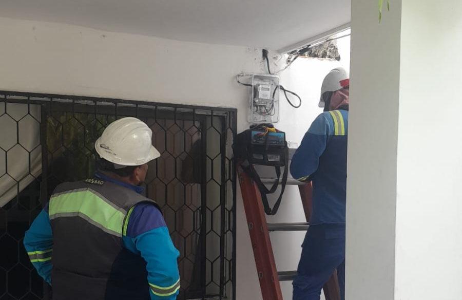 Seis casos de hurto de energía se detectaron en establecimientos comerciales de Barranquilla
