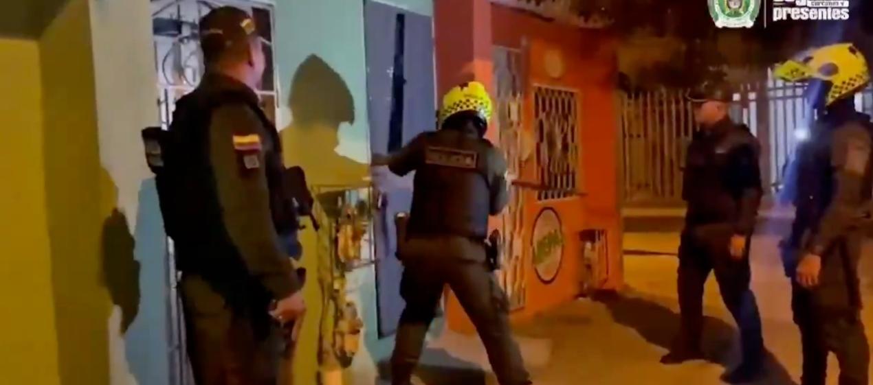 Policía capturó a 11 presuntos integrantes ‘Los Costeños’ en Barranquilla y Soledad