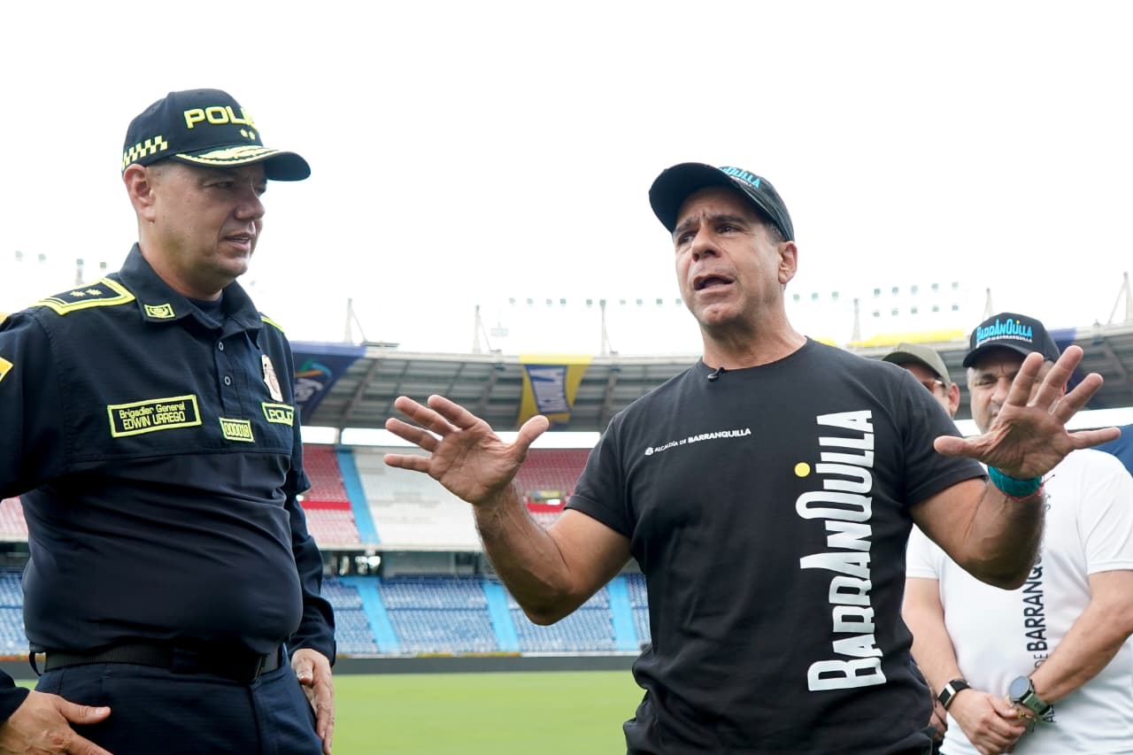 Alcalde Char inspeccionó estado de la cancha y logística para partido Colombia-Bolivia