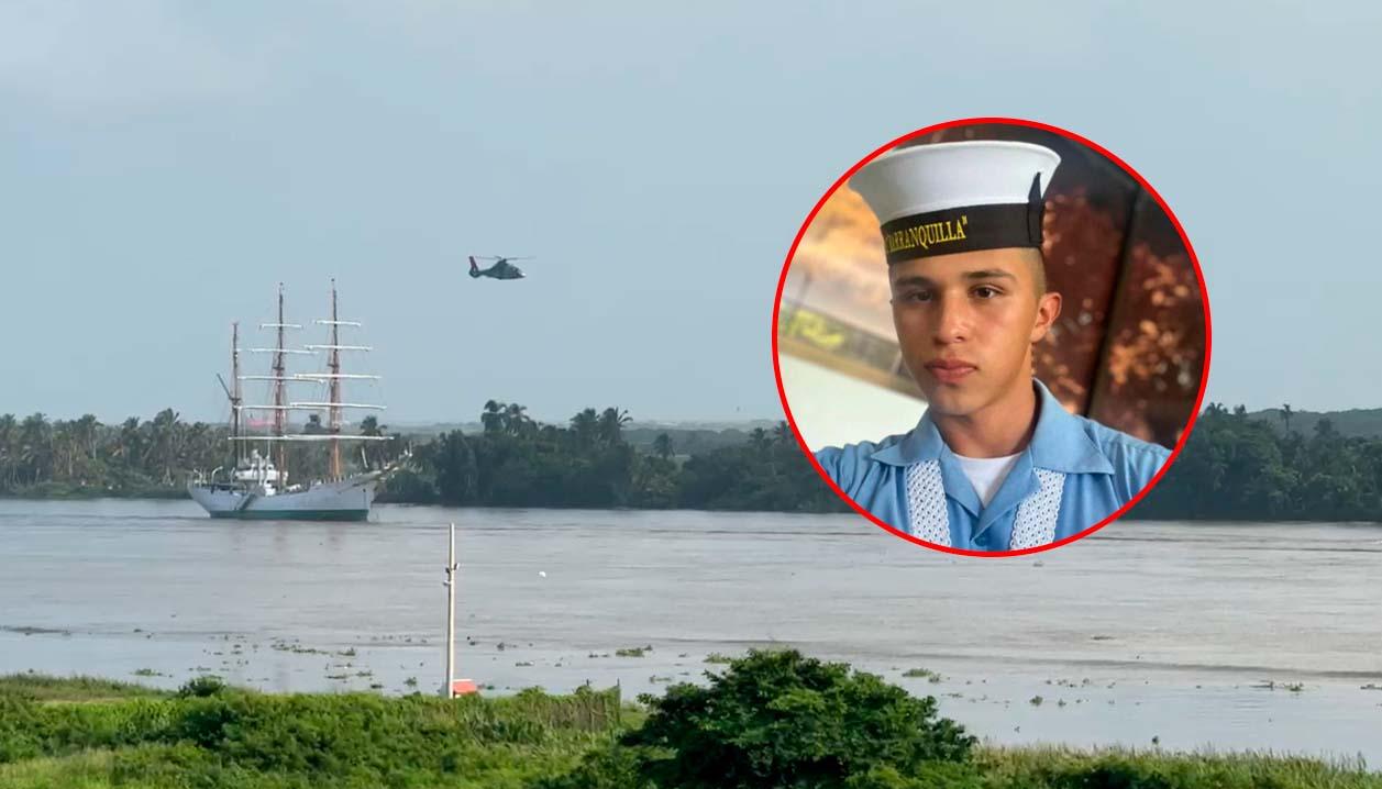 Hallan sin vida a grumete que cayó del Buque Escuela ARC ‘Gloria’ en el río Magdalena