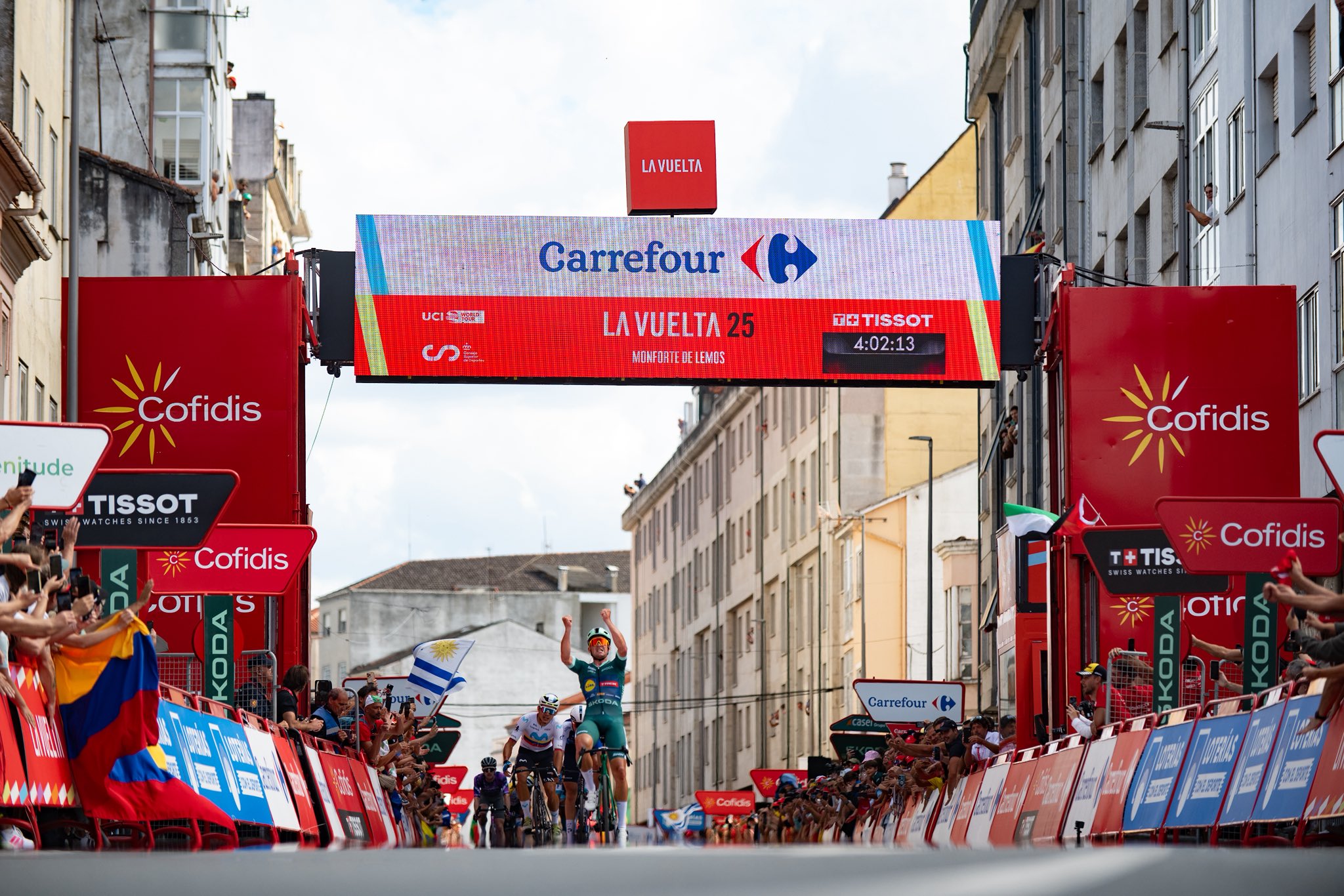 Mads Pedersen se impone en la etapa 15 de la Vuelta a España