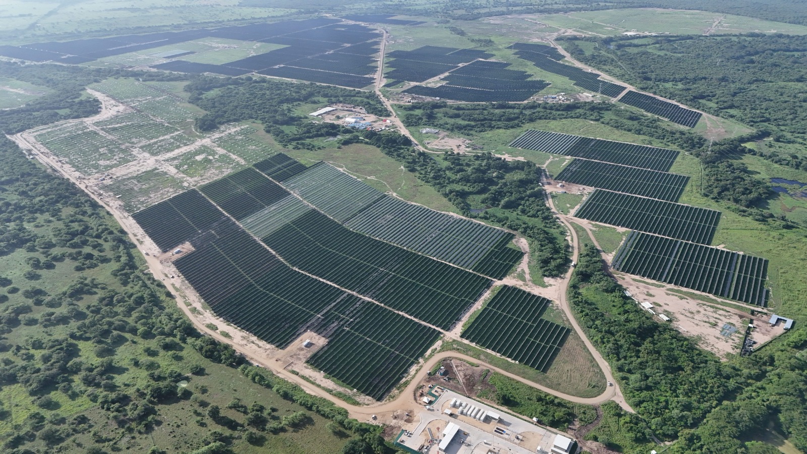 Con un avance constructivo de más del 76%, el parque solar Guayepo III inyecta su primer kilovatio al sistema eléctrico