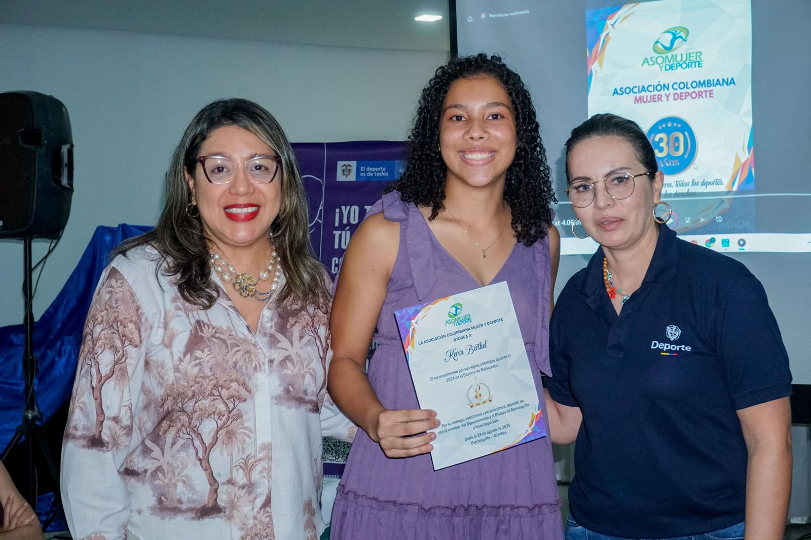 XII Foro Mujer y Deporte 2025, por un deporte seguro y sin violencia para las mujeres del Atlántico