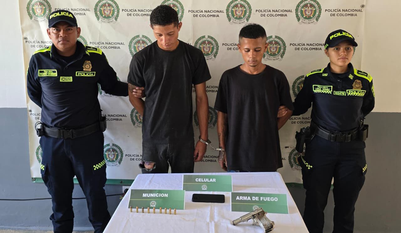 Capturados en Sabanalarga dos presuntos integrantes de red criminal al servicio de alias ‘Junior Osorio’