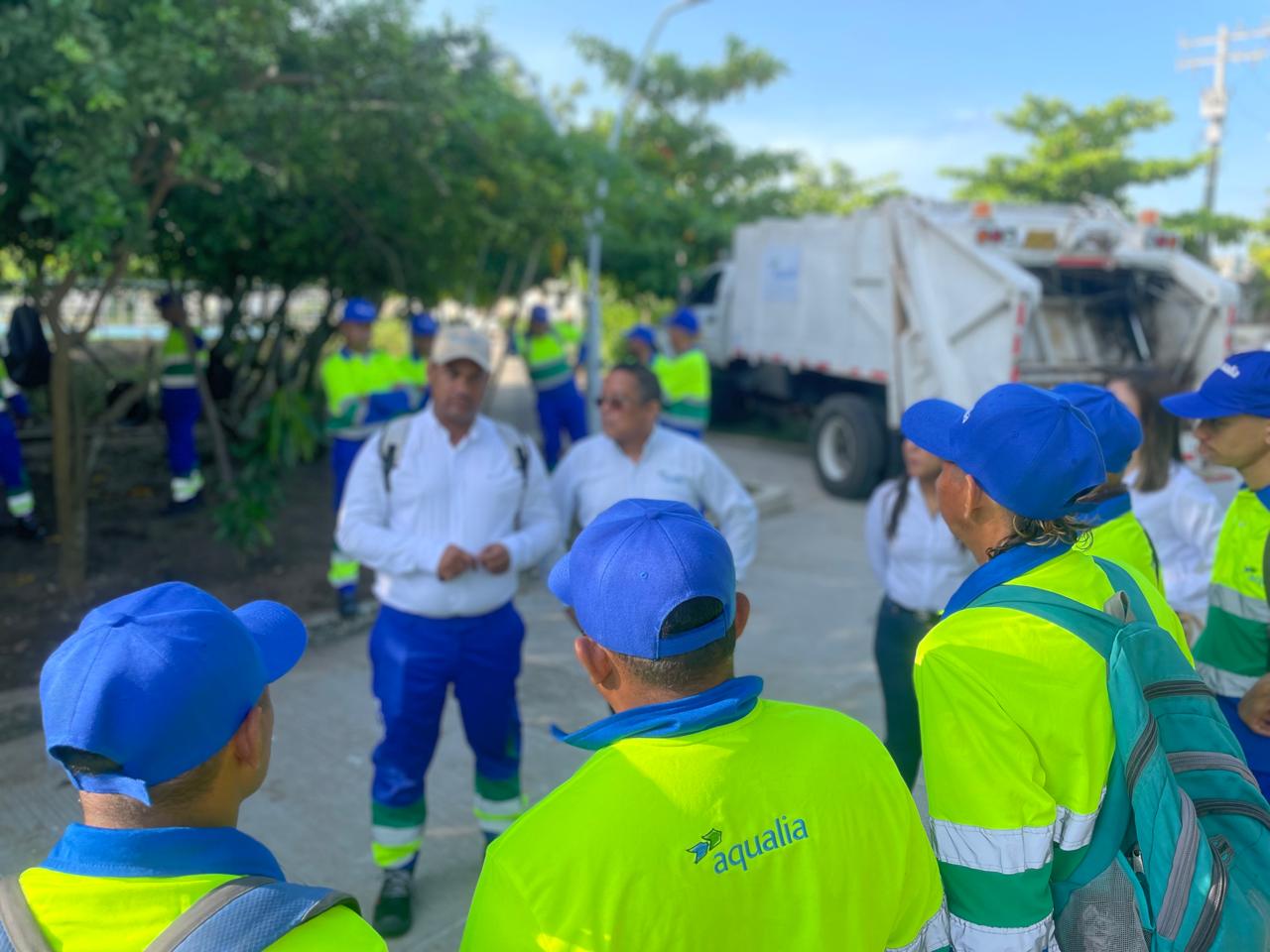 Aqualia avanza en Villa Olímpica con acciones claves en acueducto, alcantarillado y aseo