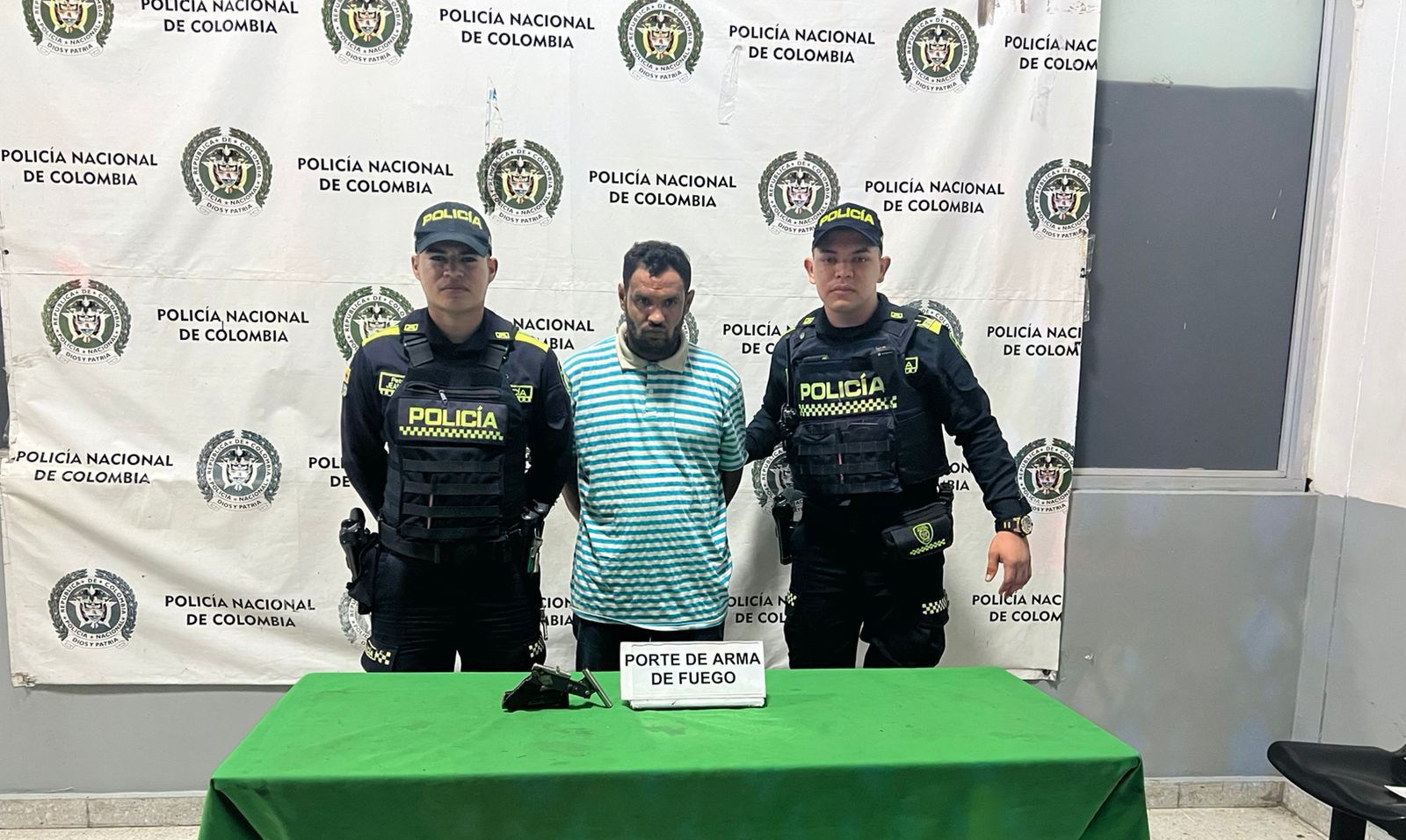Un capturado en San Roque por porte ilegal de arma de fuego artesanal