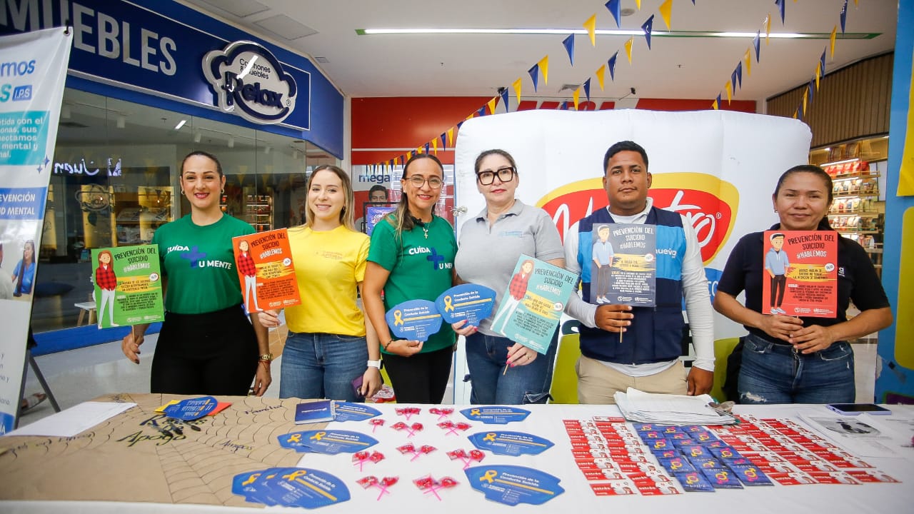 Éxito total en Galería sobre prevención del suicidio en Soledad