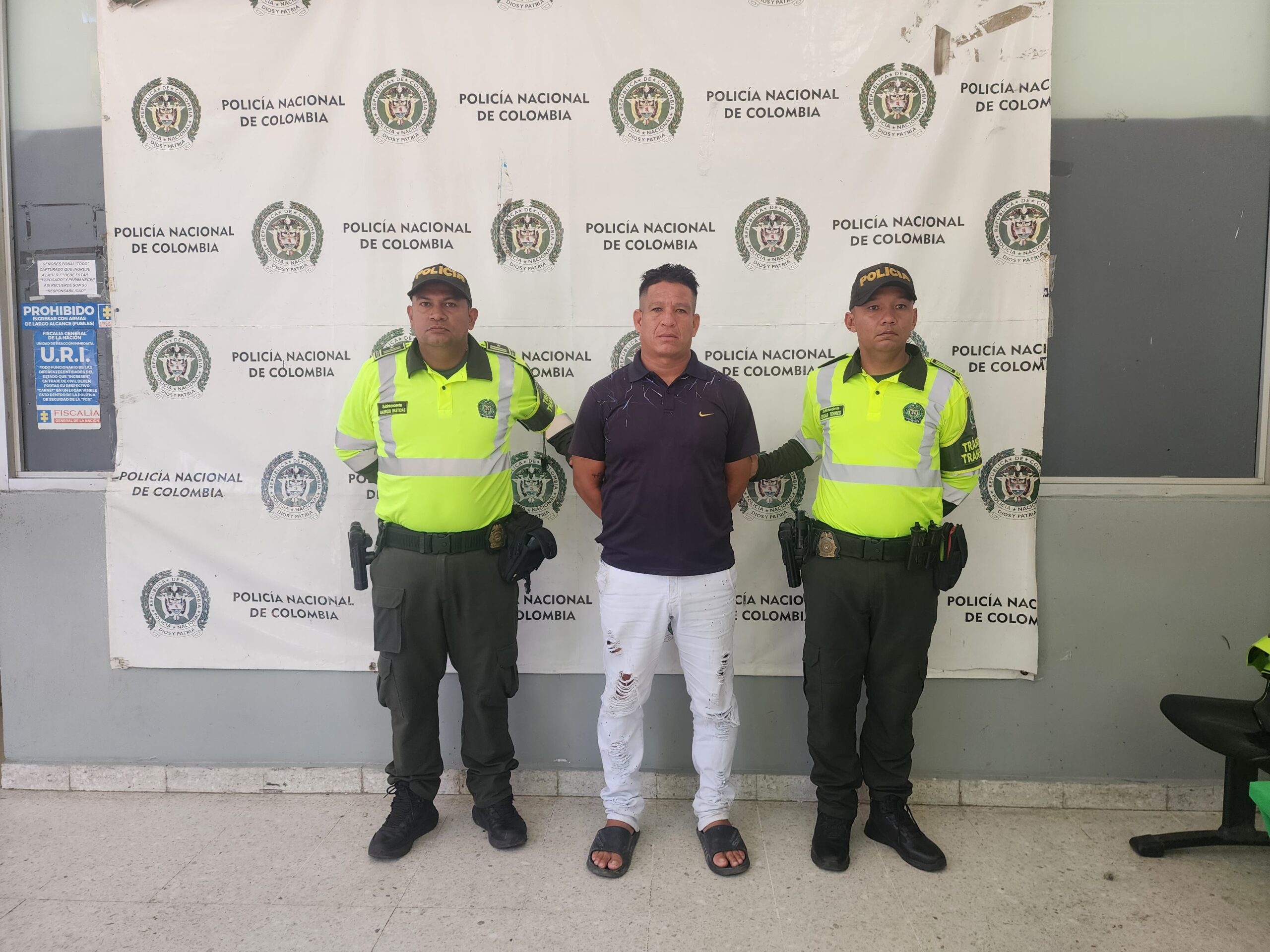 Capturan en Sabanagrande a sujeto requerido por acto sexual con menor de catorce años agravado