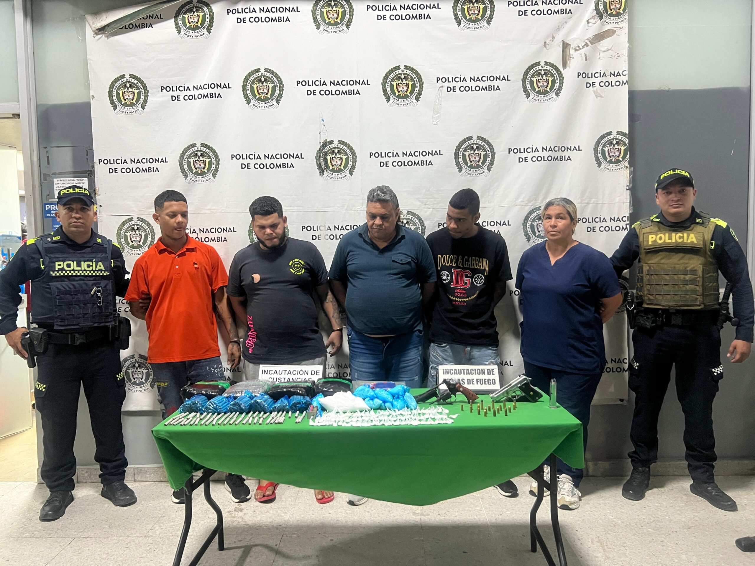 Capturan a cinco presuntos integrantes de ‘Los Pepes’ en Barranquilla