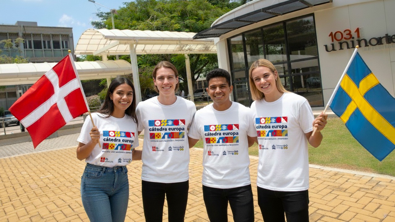 Cátedra Europa de la Universidad del Norte conecta al Caribe con Suecia y Dinamarca