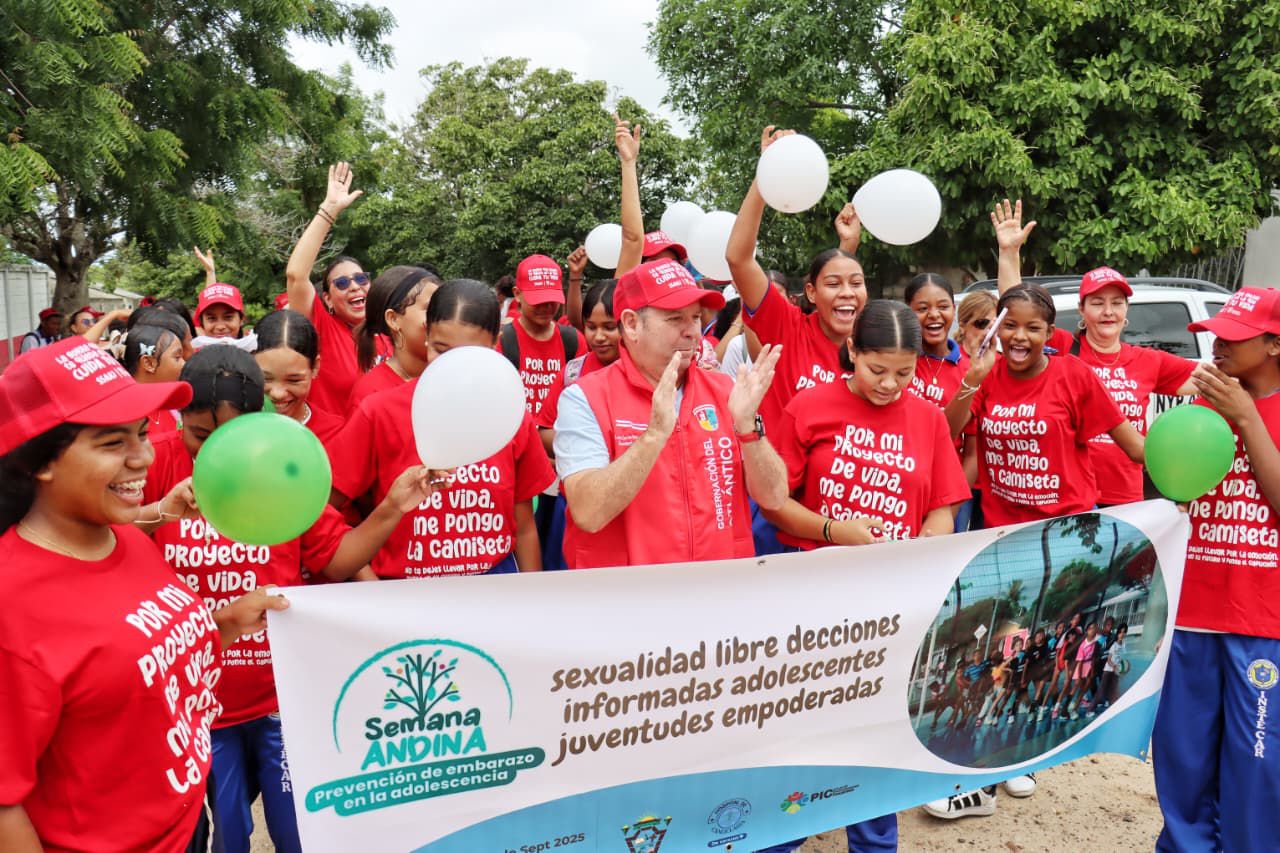 Atlántico cerró Semana Andina fortaleciendo proyectos de vida juvenil y en reducción del embarazo adolescente