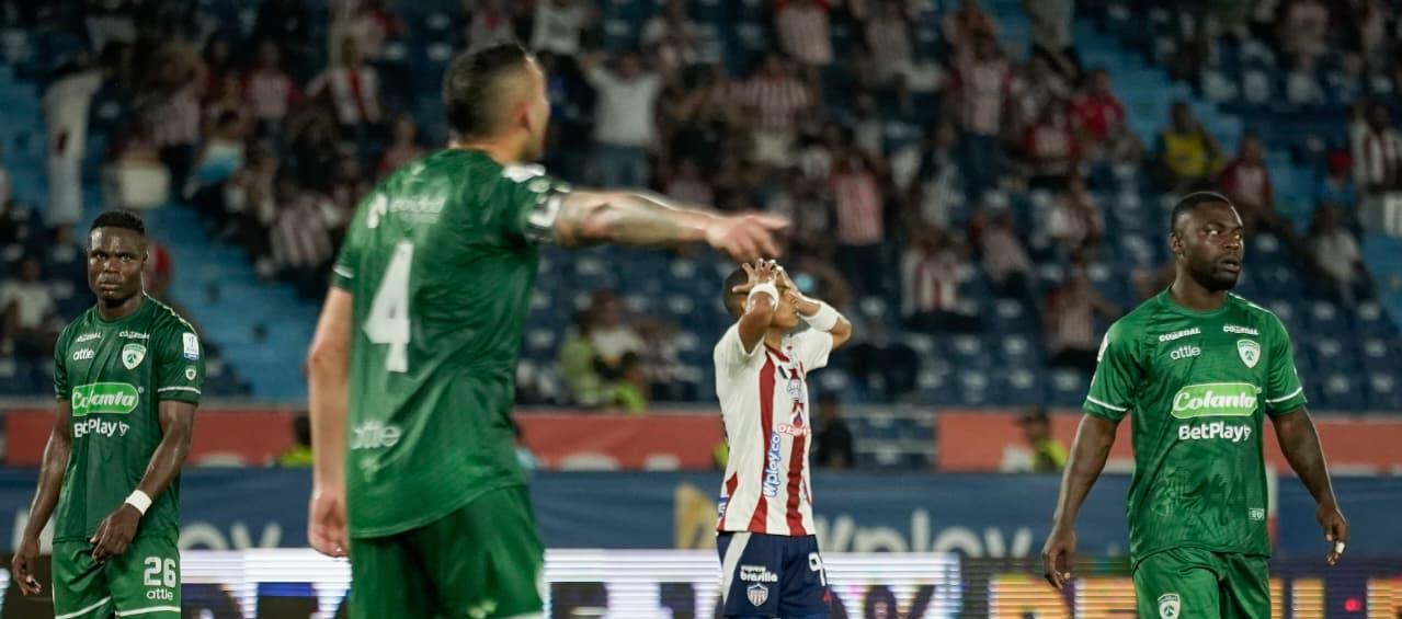 Junior dejó escapar la victoria y empató 1–1 con La Equidad en el Metropolitano