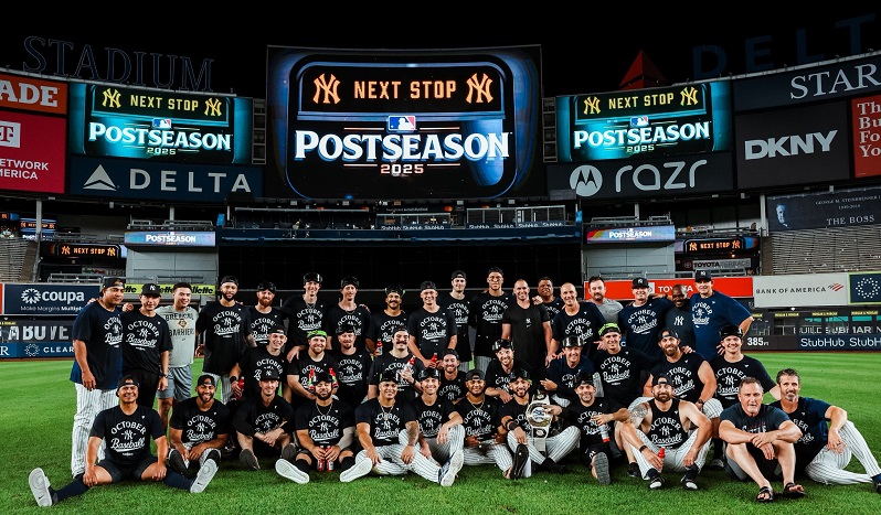 Los Yankees de Nueva York se unen a lista de invitados a playoffs de MLB