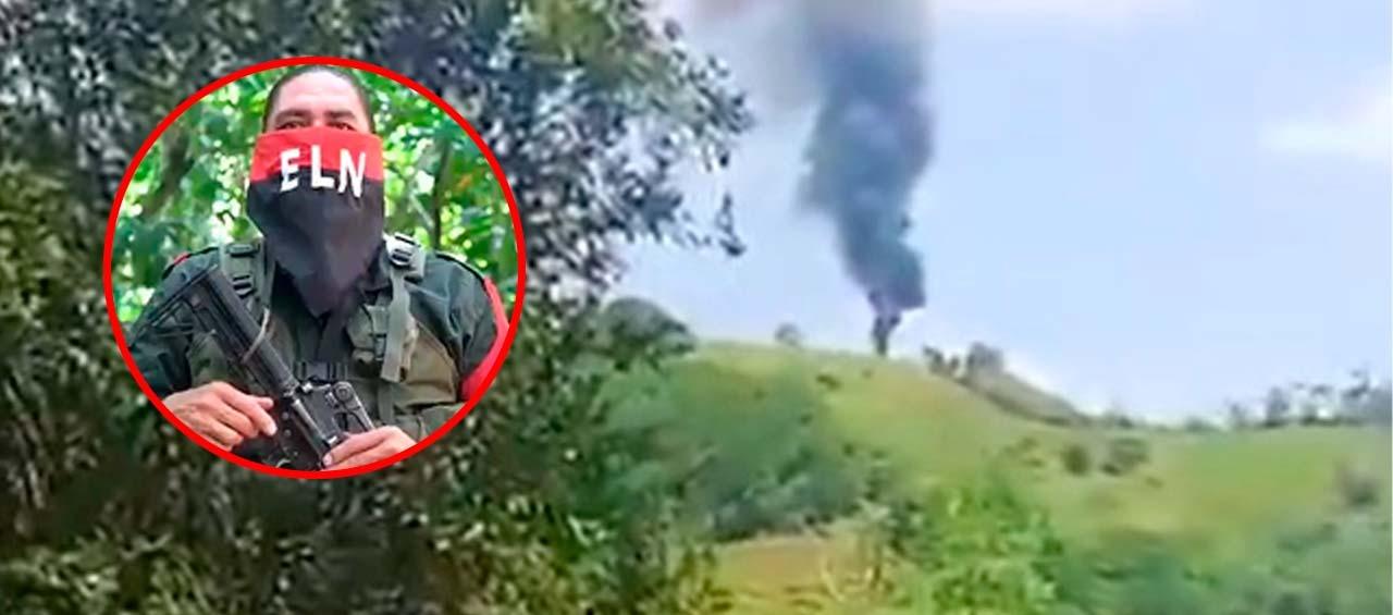 ELN se atribuyó ataque a helicóptero de la Policía donde murieron 13 uniformados