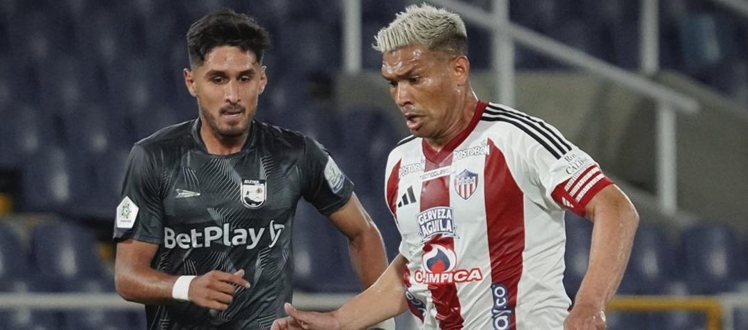 Junior avanza a cuartos de la Copa Colombia sufriendo ante Atlético de Cali