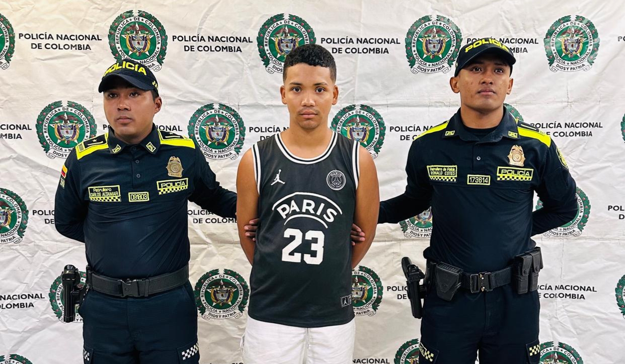Capturan en Barranquilla a alias ‘Ñao’, presunto sicario del Clan del Golfo vinculado a cinco homicidios