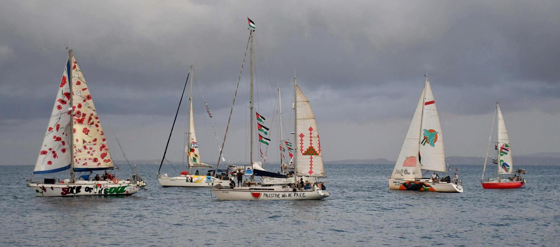 Flotilla Sumud denuncia interceptación de 13 barcos por Israel y mantiene rumbo hacia Gaza