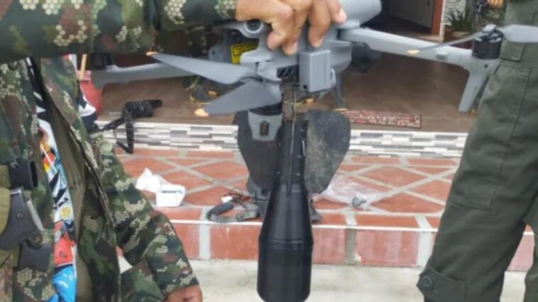 Drones con explosivos. Referencia