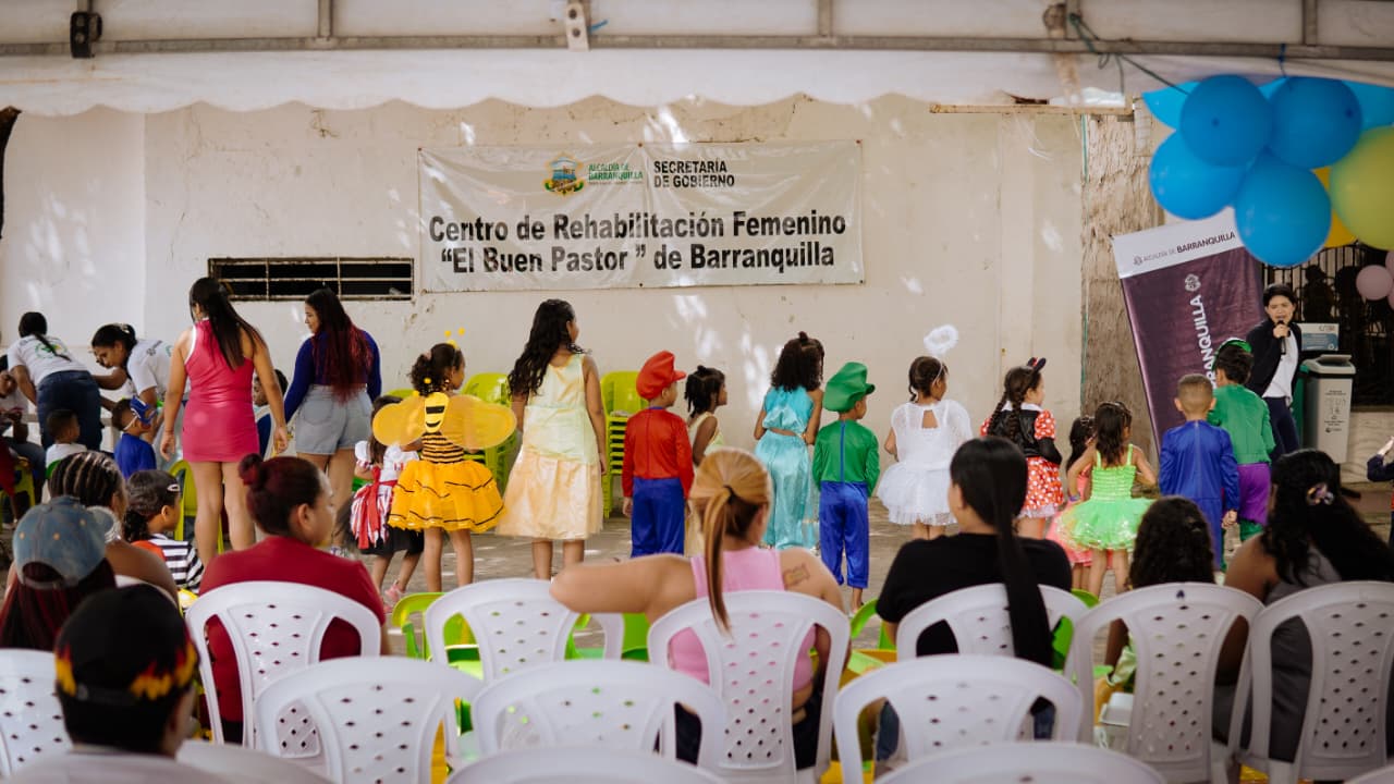 ‘Fantasiquilla’ llevó alegría a los hijos de mujeres privadas de la libertad en El Buen Pastor