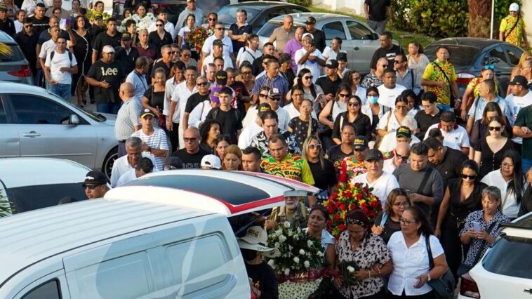 Barranquilla despidió a Edwin ‘Guayacán’ Madera con salsa, aplausos y un homenaje eterno