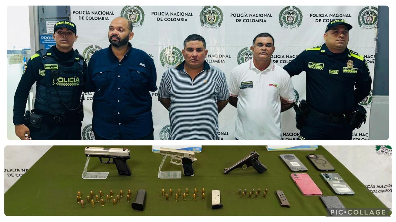 Caen tres presuntos traficantes de armas en allanamiento en La Pradera