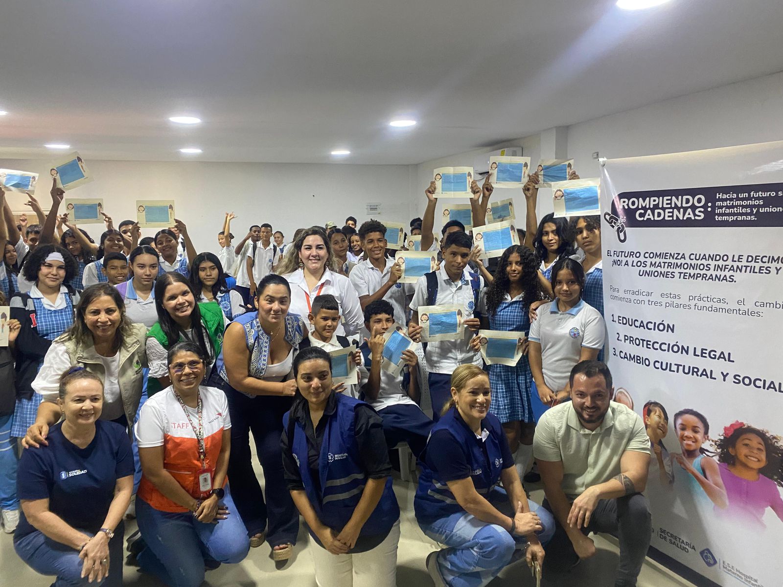Gran asistencia a foro sobre la prevención de matrimonios infantiles y uniones tempranas en Soledad
