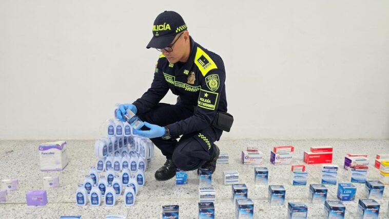 Medicamentos incautados