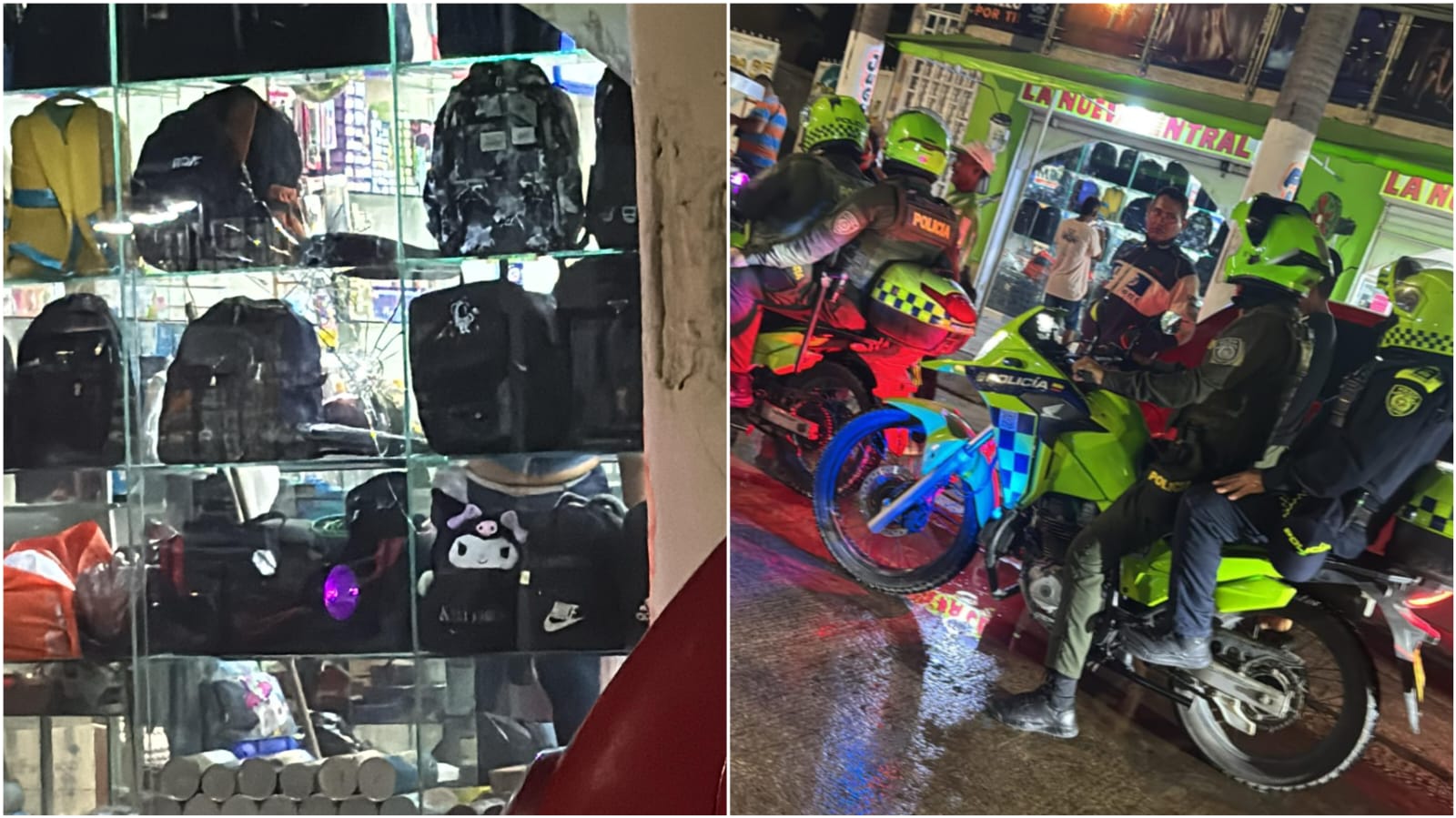 Ataque a bala contra dos establecimientos comerciales genera pánico en Sabanagrande