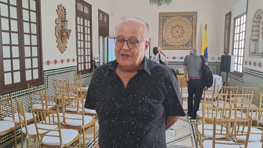 El cónsul de Palestina para Barranquilla y el Caribe, Chaouki Ajami