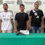 Tres capturados con arma de fuego en el barrio El Santuario