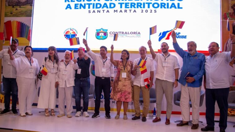 Gobernadores del Caribe piden agilizar trámite de la Ley que convierte la RAP en Región Entidad Territorial