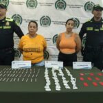 Capturan a dos mujeres por microtráfico en el barrio Santo Domingo, en Barranquilla