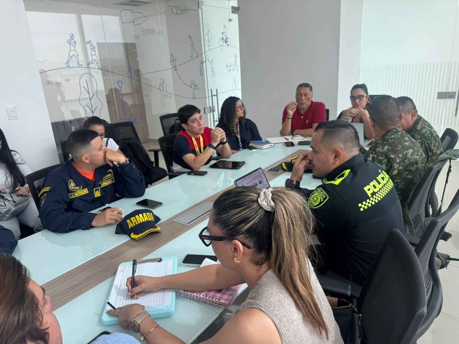 2.800 uniformados custodiarán la consulta partidista en el Atlántico