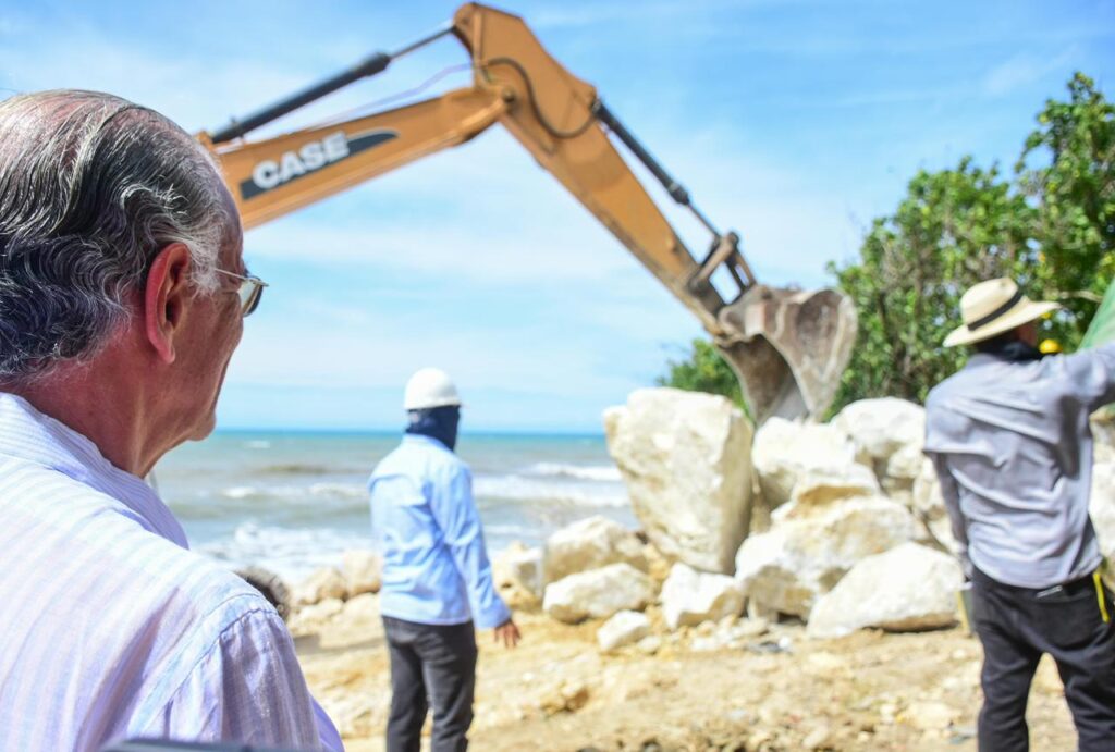 Con inversión de $71.205 millones, comenzaronobras para recuperar las playas de Santa Verónica