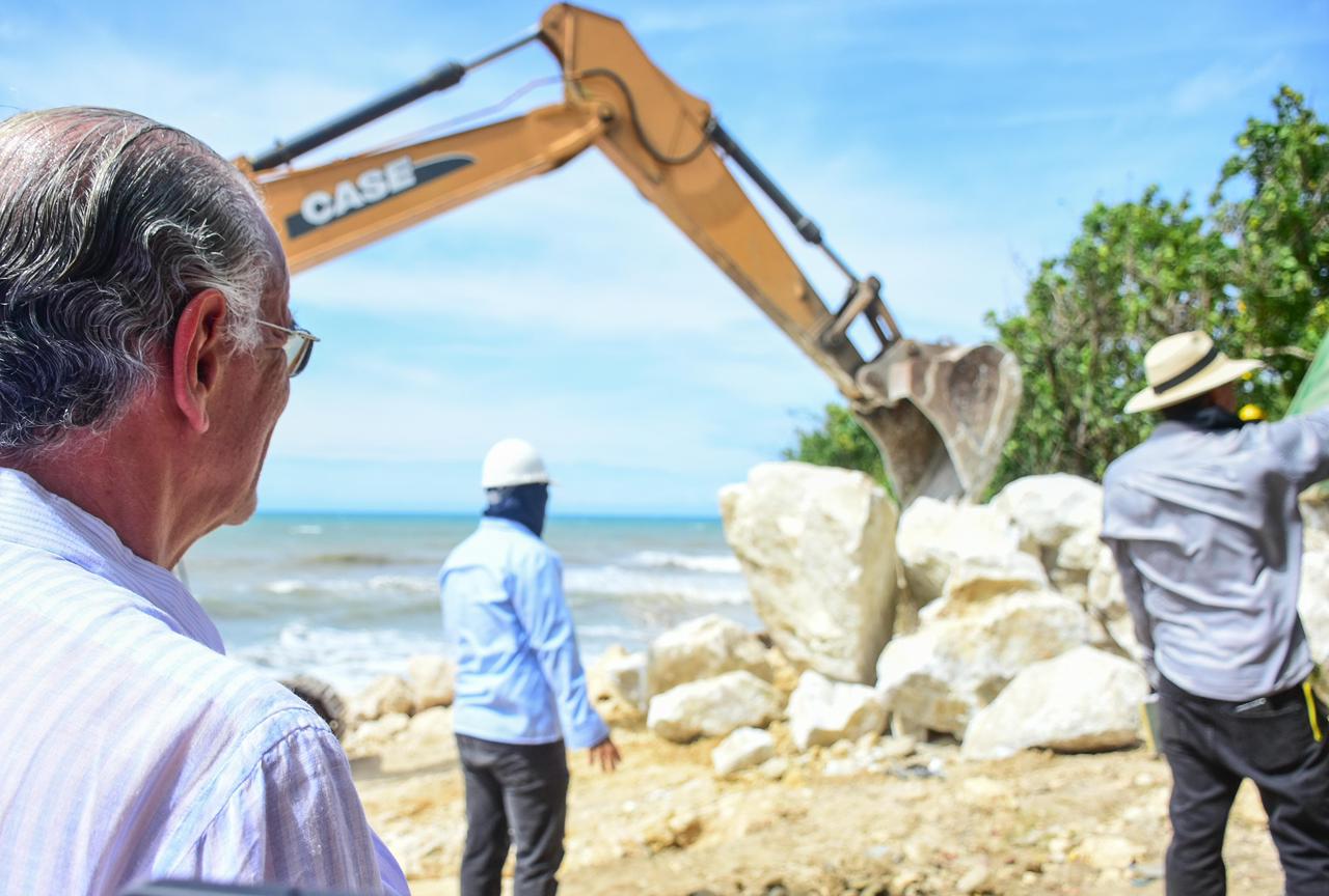 Con inversión de $71.205 millones, comenzaronobras para recuperar las playas de Santa Verónica