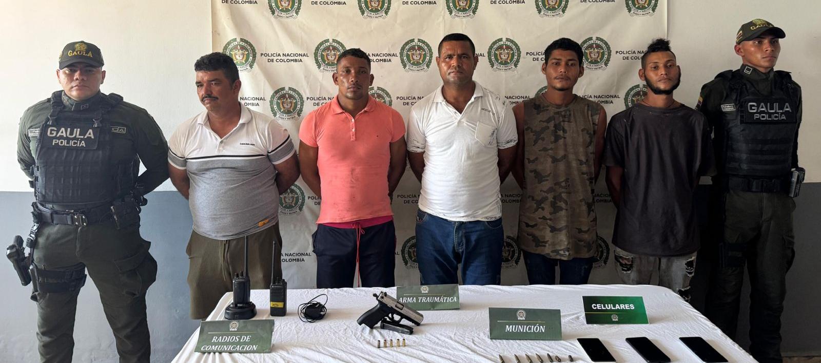Cae en Ponedera red de extorsionistas de ‘Los Pachencas’ durante operativo del Gaula