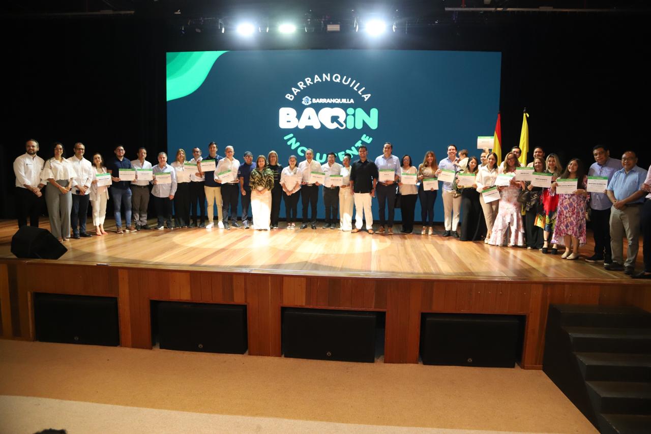 BAQIN 2025 premió a empresas comprometidas con la inclusión laboral en Barranquilla
