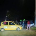 Varias personas heridas en accidente de tránsito entre taxi, moto y motocarro en Malambo