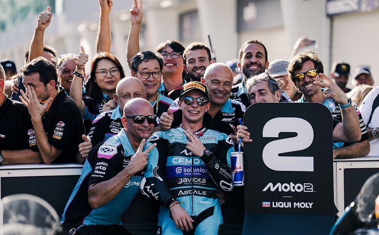 Segundo podio para David Alonso en el Gran Premio de Malasia de Moto2