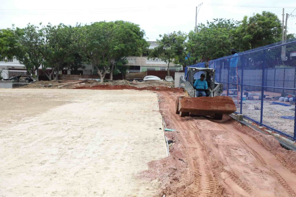 Obras polideportivo de la Magdalena