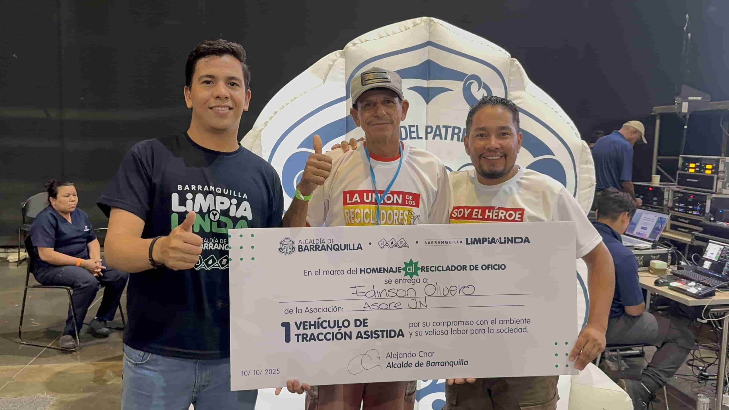 Distrito rindió homenaje a sus recicladores y destacó su papel en la sostenibilidad de la ciudad