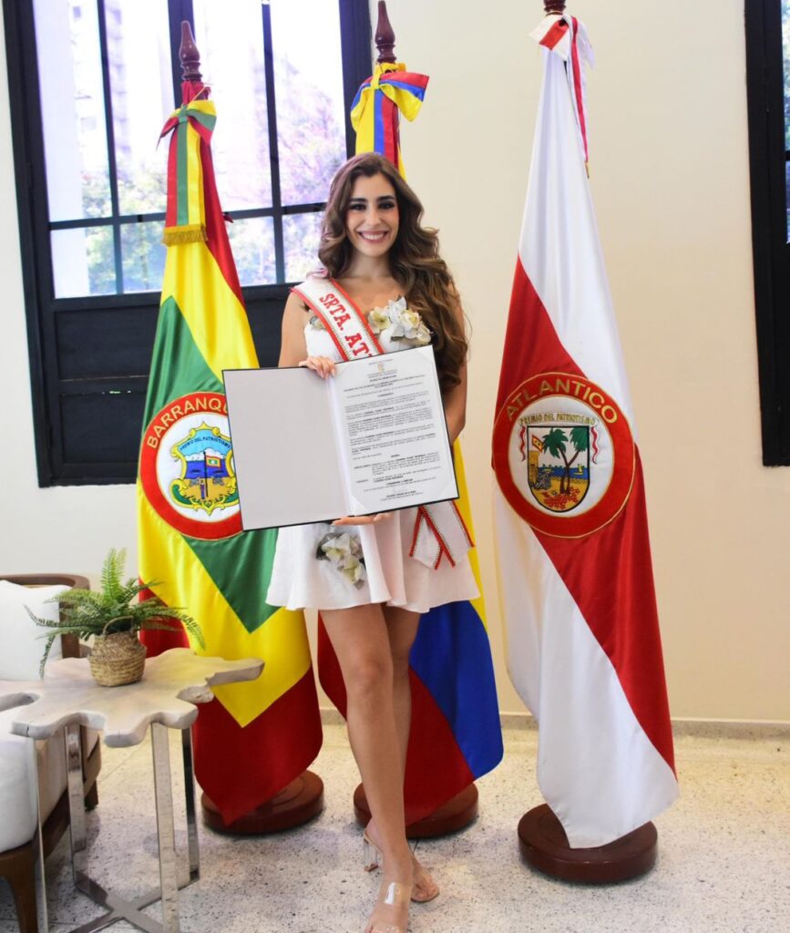 Valentina Olano representará al Atlántico en el Concurso Nacional de Belleza 2025