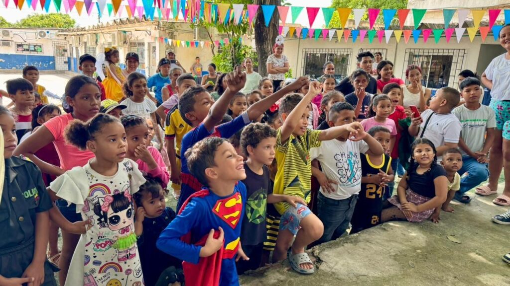 Barranquilla celebró el Día de los Angelitos en los Comedores Comunitarios con alegría, sabor y tradición
