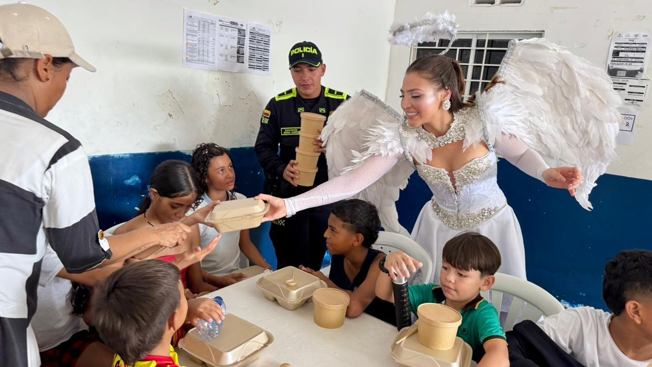 Barranquilla celebró el Día de los Angelitos en los Comedores Comunitarios con alegría, sabor y tradición