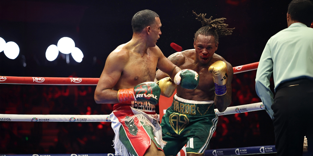 Boxeo: David Benavidez acabó con Anthony Yarde en el séptimo asalto