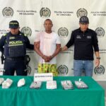 Capturan a alias ‘Gol’ con siete kilos de base de coca